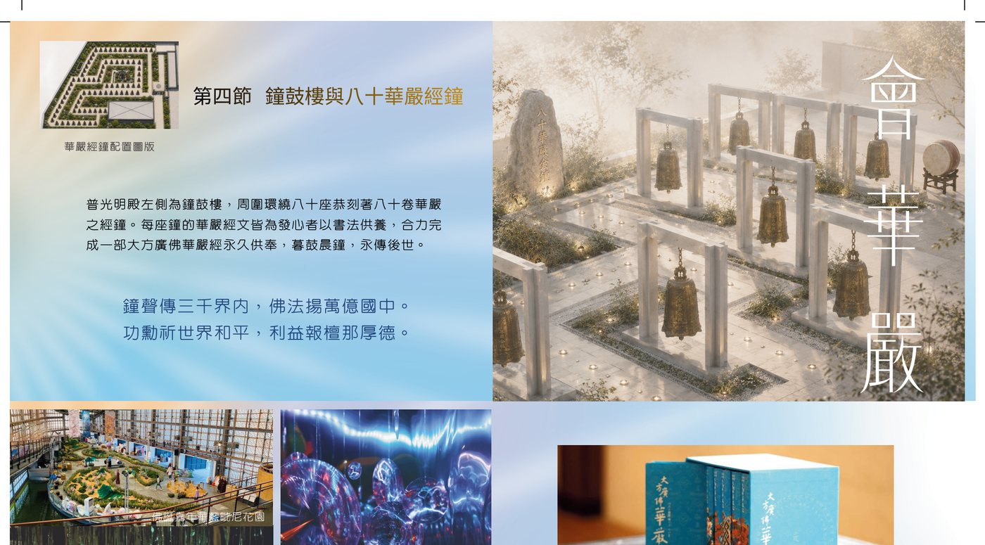鐘鼓樓與八十華嚴經鐘