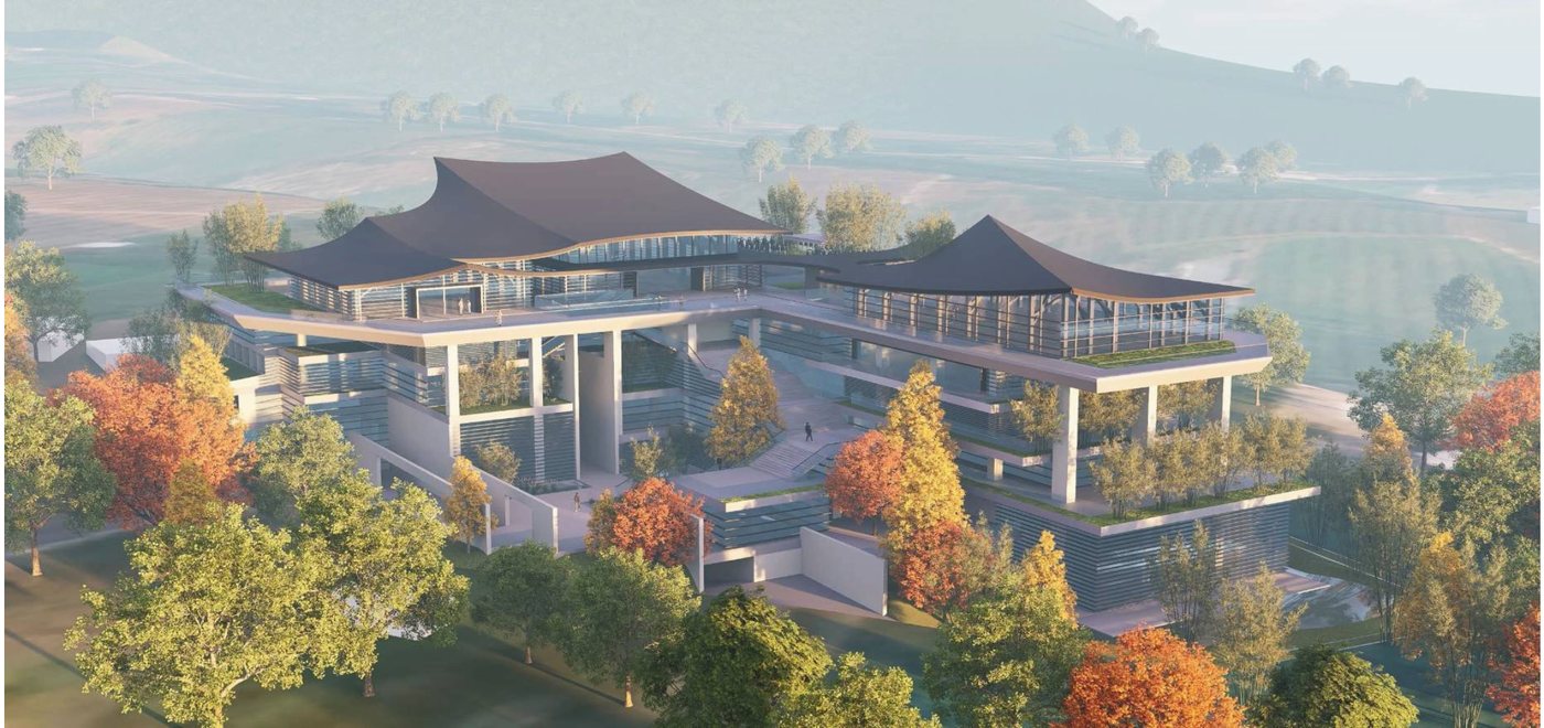 寶嚴禪寺建築模擬示意圖