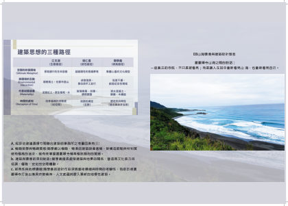 竹間聯合建築師事務所之設計考量　／　山海環境與建築設計理念