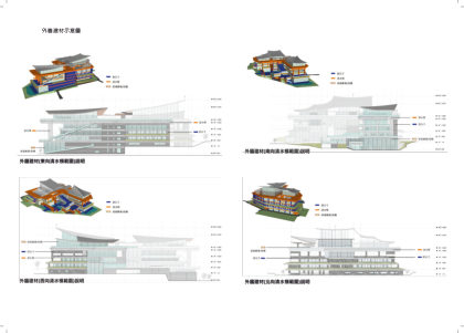 外牆建材示意圖