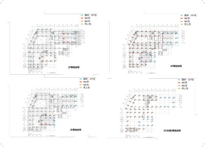 2F、3F、4F、5F（夾層）構造說明